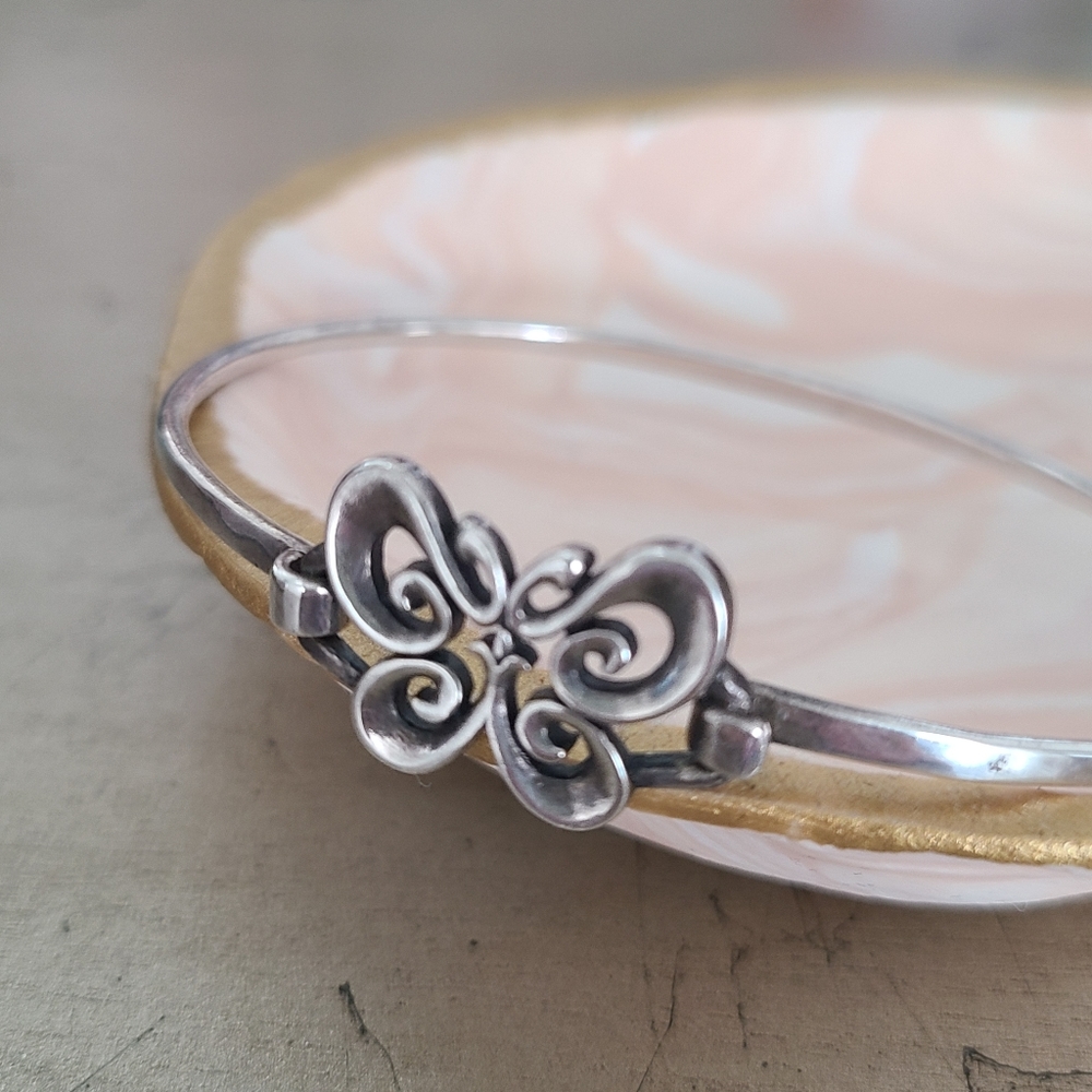 James Avery Mariposa Bangle Bracelet